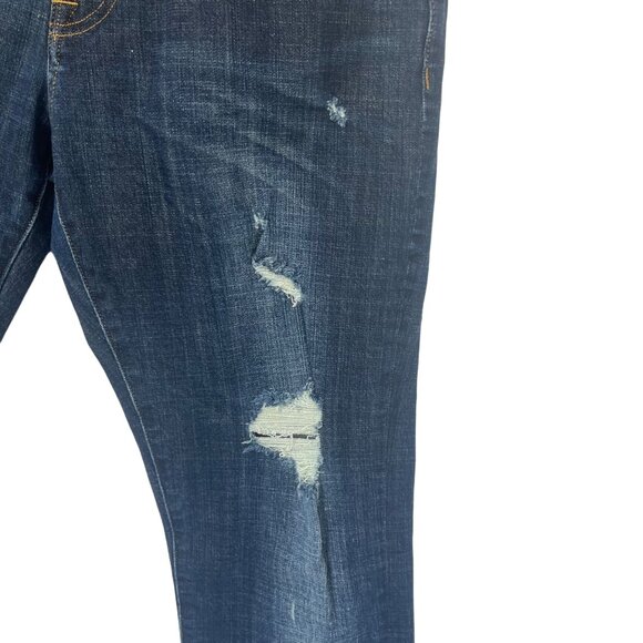 American Eagle Outfitters Extreme Flex 4 Jean Mens 32 x 32 Distressed - Picture 5 of 10